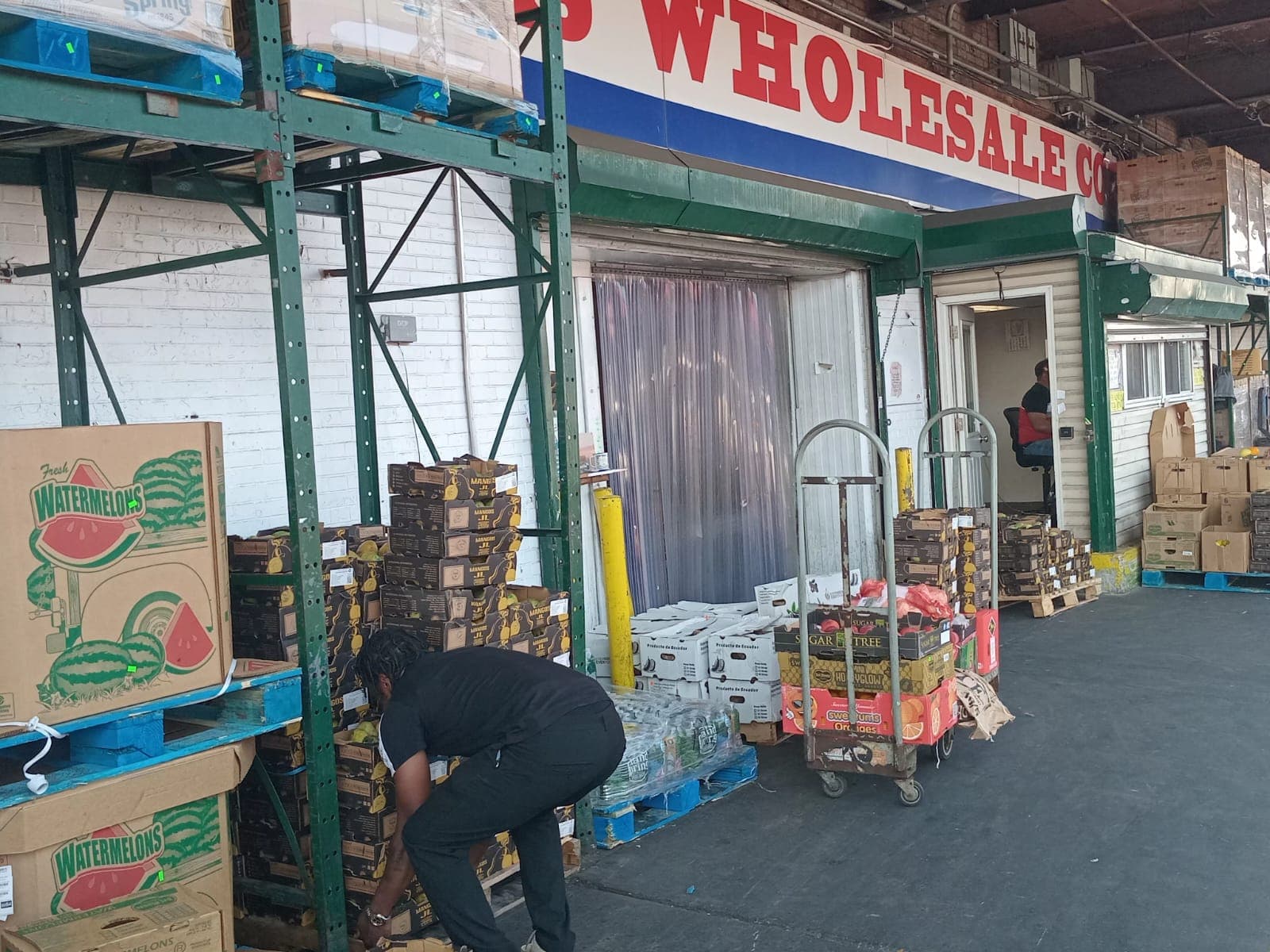 Wholesale market in New York