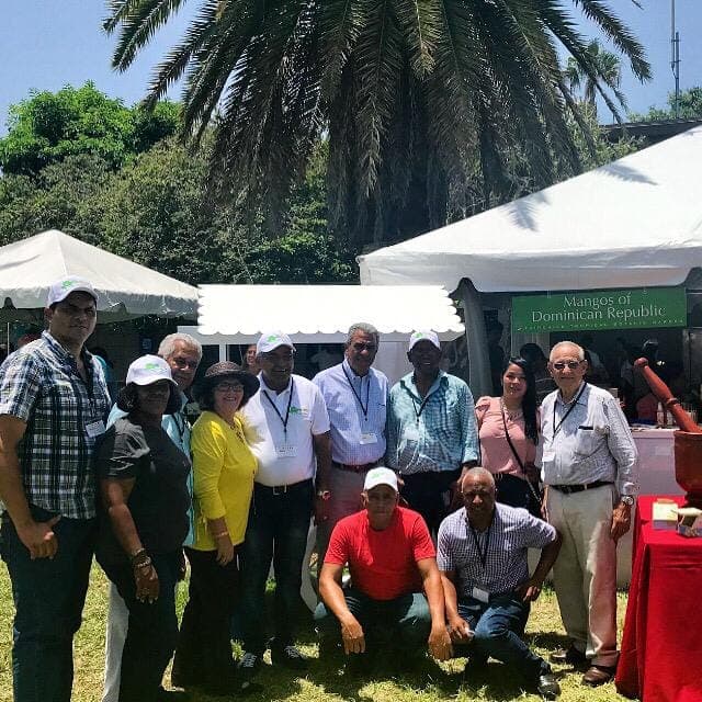 Mangos of Dominican Republic pavilion at the Mango Fair