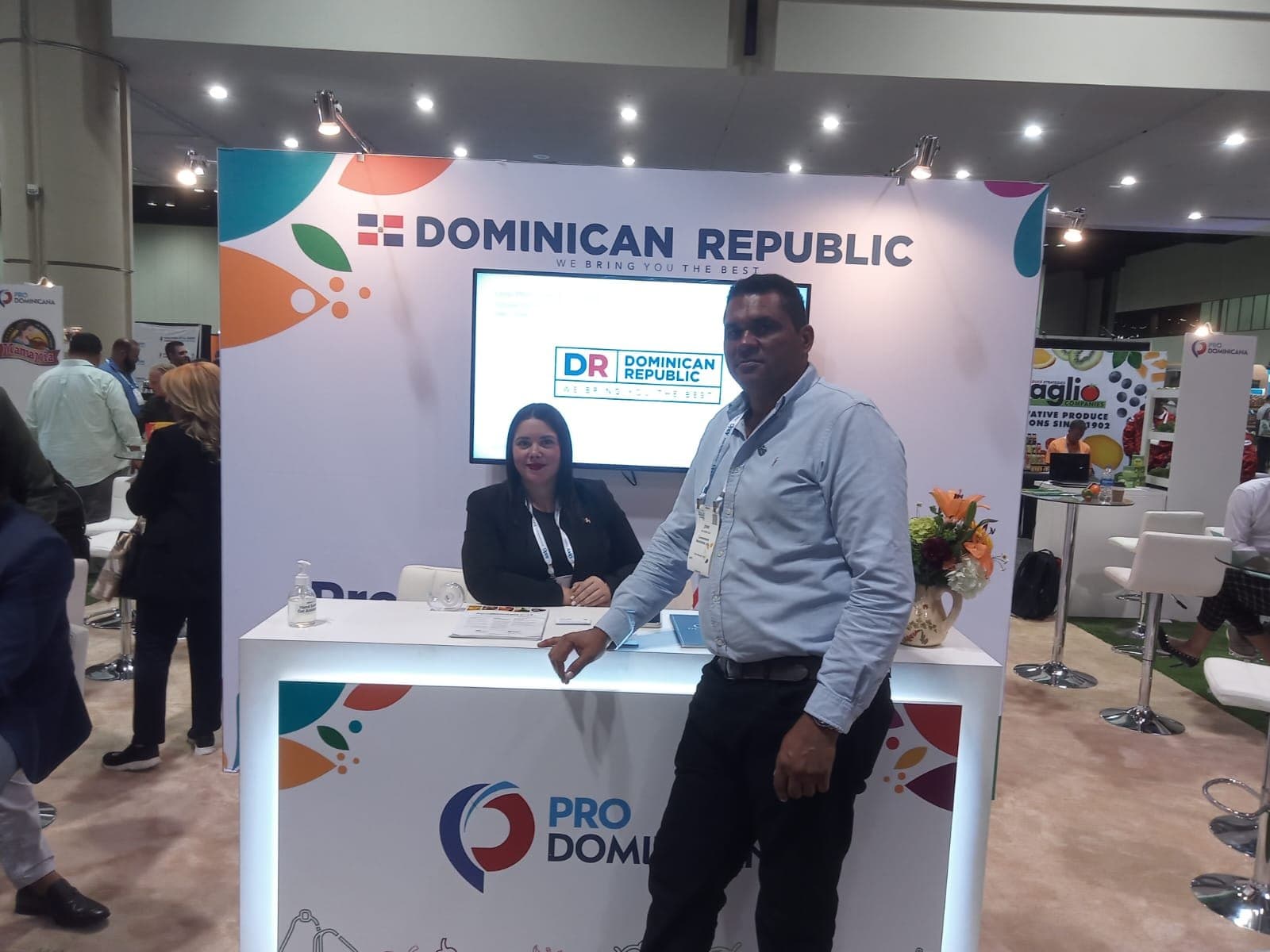 Dominican Republic pavilion with ProDominicana